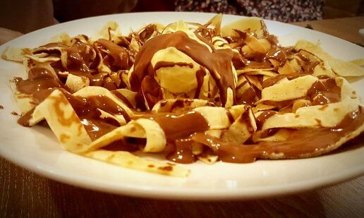 BELGIAN CHOCOLATE FETTUCCINI